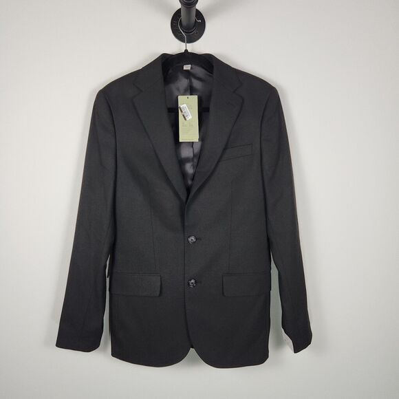 Men's Slim Fit Suit Jacket - Goodfellow & Co Black 34R NWT - Picture 1 of 8